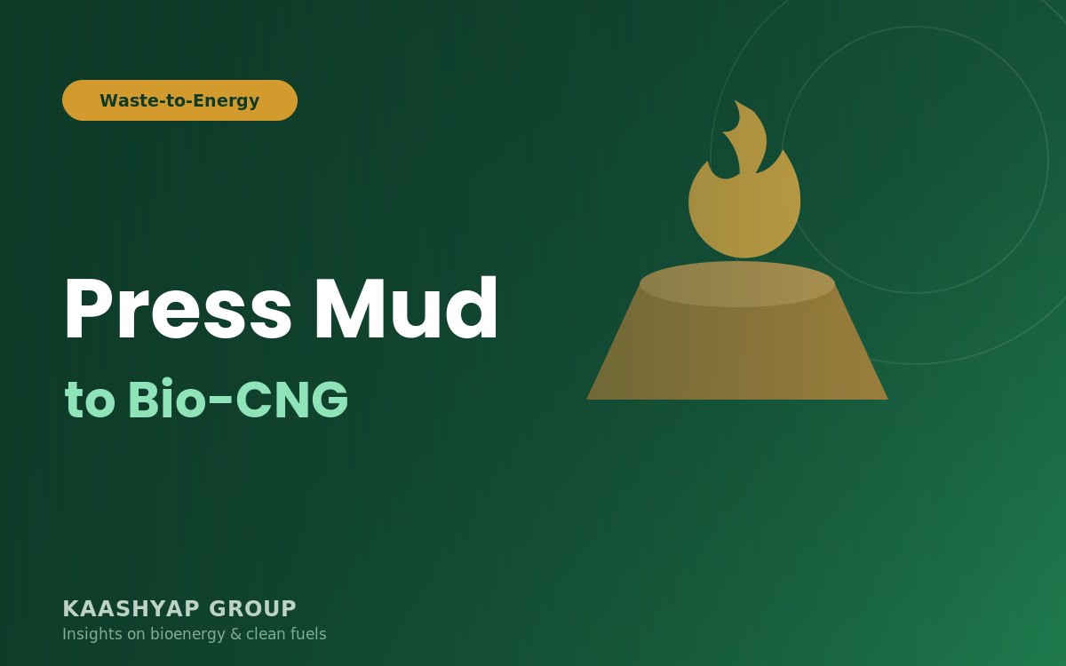 Press mud to Bio-CNG